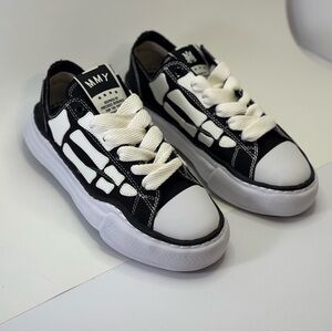 AMIRI Maison Mihara Yasuhiro MMY Black White Sneakers Size 41 New No Box